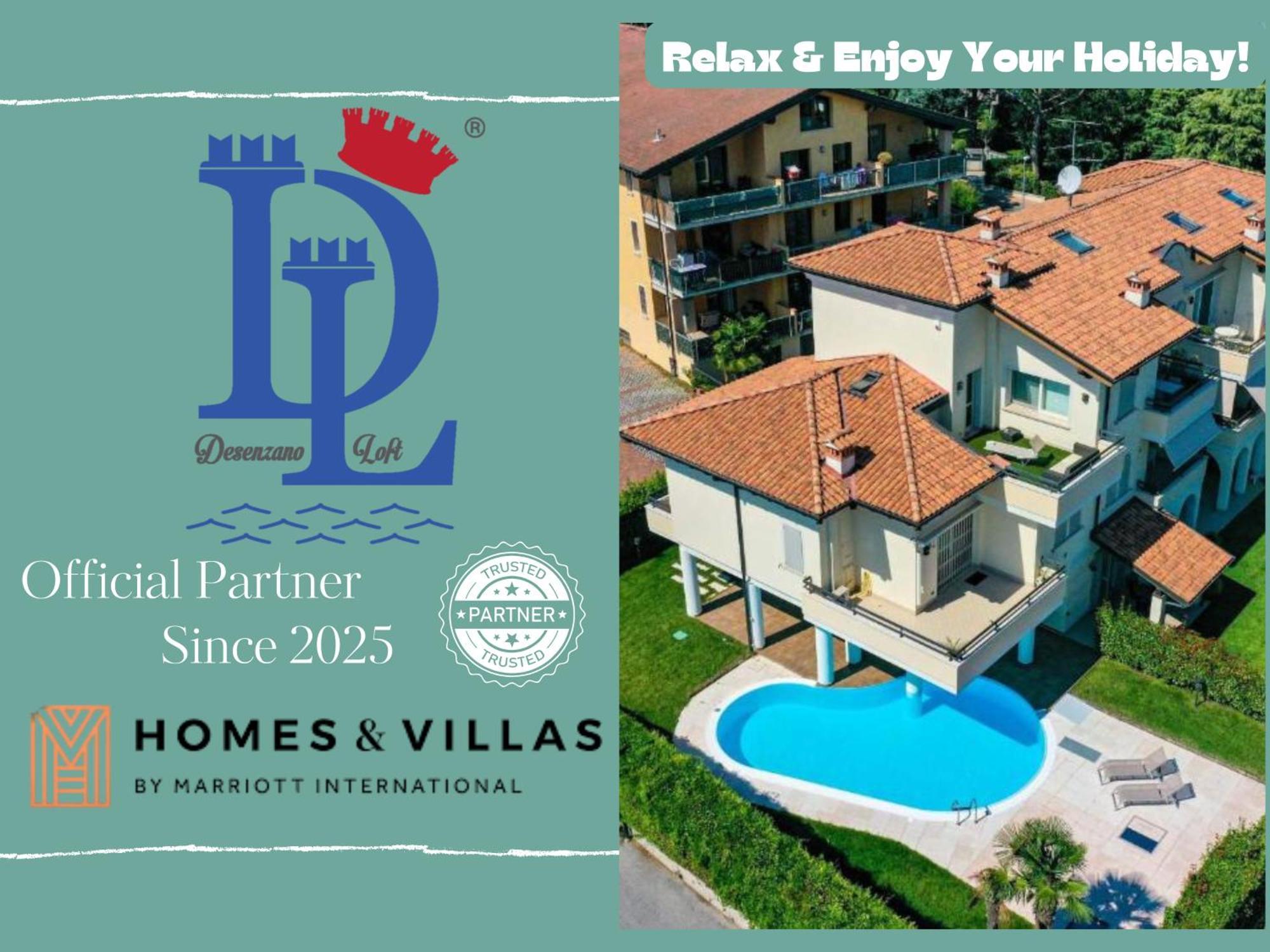 Desenzanoloft Official Partner Marriott Homes & Villas - Bea House, Sirmione With Private Garden And Share Pool Exterior foto